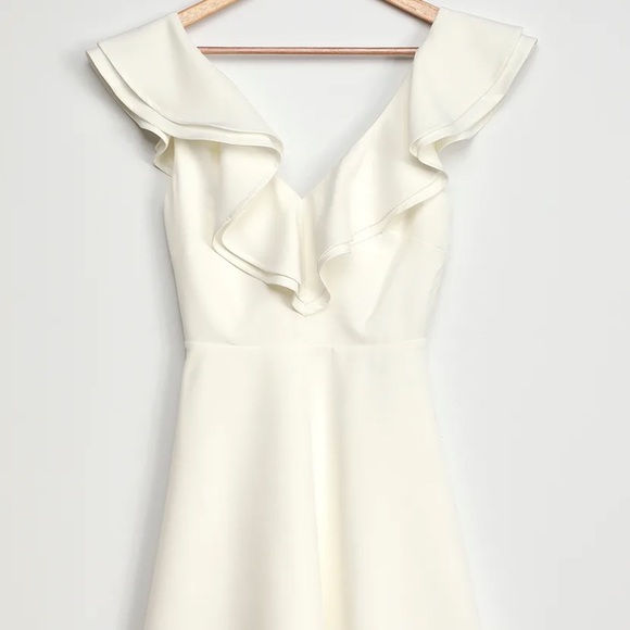 Lulus Brand New Cute White Dress - Picture 6 of 6